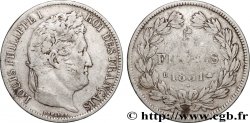 5 francs Ier type Domard, tranche en creux 1831 Lyon F.319/2