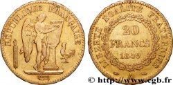 20 francs or Génie, IIe République 1849 Paris F.528/2