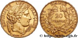 20 francs or Cérès 1850 Paris F.529/3