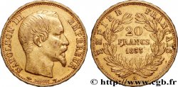 20 francs or Napoléon III, tête nue 1853 Paris F.531/1