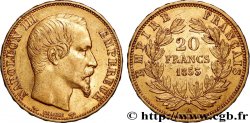 20 francs or Napoléon III, tête nue 1853 Paris F.531/1
