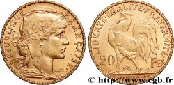 20 francs or Coq, Dieu protège la France 1904 Paris F.534/9