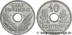 10 centimes État français, petit module 1943 F.142/2
