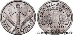 1 franc Francisque, légère 1943 F.223/3