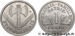 1 franc Francisque, lourde, avec les croix 1942 Paris F.222/2