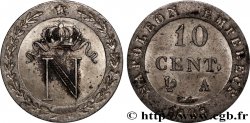 10 cent. à l N couronnée 1808 Paris F.130/2