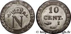 10 cent. à l N couronnée 1808 Limoges F.130/6 AU