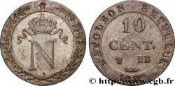 10 cent. à l N couronnée 1809 Strasbourg F.130/12 AU