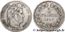 5 francs IIe type Domard 1837 Marseille F.324/66