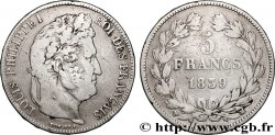 5 francs IIe type Domard 1839 Marseille F.324/81