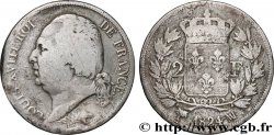 2 francs Louis XVIII 1824 Marseille F.257/60