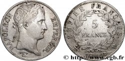 5 francs Napoléon Empereur, Empire français 1809 Lyon F.307/4 XF