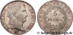 5 francs Napoléon Empereur, Empire français 1812 Lyon F.307/44 XF