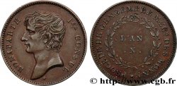 Essai au module de 2 francs Bonaparte par Jaley d après le procédé de Gengembre, variété de tranche 1802 Paris Dupré.22 9.7 var. AU