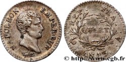 Quart (de franc) Napoléon Empereur, Calendrier révolutionnaire 1805 Paris F.158/8 XF