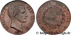 Reproduction de l’Épreuve de 5 francs de Galle (1er tour) 1803 Paris T.T.1045 b.cop MS62