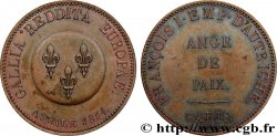 Ange de Paix, module de 5 francs pour François Ier d’Autriche 1814 Paris VG.2355  MS