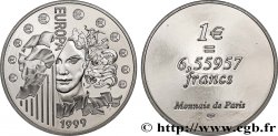 Médaille La parité, Belle Épreuve 1999 Paris F.1250  var. MS