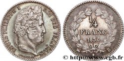 1/4 franc Louis-Philippe 1836 Rouen F.166/60