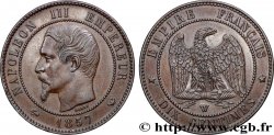 Dix centimes Napoléon III, tête nue 1857 Lille F.133/46
