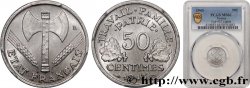 50 centimes Francisque, légère 1943 F.196/2