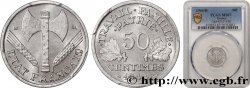 50 centimes Francisque, légère 1944 Beaumont-Le-Roger F.196/5
