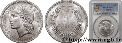 5 francs Lavrillier, aluminium 1945 Beaumont-Le-Roger F.339/4
