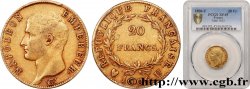 20 francs Napoléon tête nue, calendrier grégorien 1806 Turin F.513/4