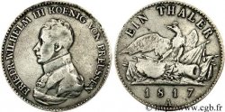 GERMANIA 1 Thaler Frédéric-Guillaume III / aigle 1817 Berlin