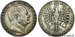 GERMANIA 1 Thaler Frédéric-Guillaume IV / aigle 1860 Berlin