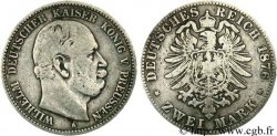 GERMANIA - PRUSSIA 2 Mark Guillaume / aigle 1876 Berlin