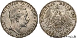 GERMANIA - PRUSSIA 3 Mark Guillaume II / aigle 1911 Berlin