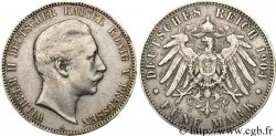GERMANIA - PRUSSIA 5 Mark Guillaume II / aigle 1904 Berlin