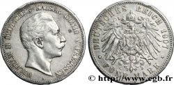 GERMANIA - PRUSSIA 5 Mark Guillaume II / aigle 1907 Berlin