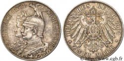 GERMANIA - PRUSSIA 2 Mark Guillaume II 200e anniversaire de la Prusse / aigle 1901 Berlin
