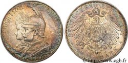 GERMANIA - PRUSSIA 2 Mark Guillaume II 200e anniversaire de la Prusse / aigle 1901 Berlin