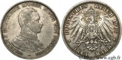 ALEMANIA 3 Mark jubilé, Guillaume II en uniforme / aigle 1913 Berlin