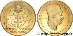 CHAD 10.000 Francs or, 10e anniversaire de l’indépendance, avec NI 1970 Paris MS
