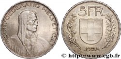 SWITZERLAND 5 Francs 1925 Berne