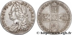GREAT-BRITAIN - GEORGE II 1 Shilling Georges II 1758 Londres