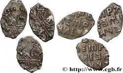 RUSSIA - PETER THE GREAT I Lot 3 x 1 Kopeck n.d. Kadashev XF