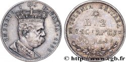 ÉRYTHRÉE - ROYAUME D ITALIE - HUMBERT Ier 2 Lire  1890 Rome AU