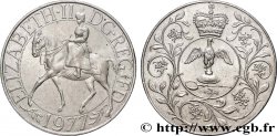 UNITED KINGDOM 25 New Pence jubilé d’argent d’Elisabeth II 1977