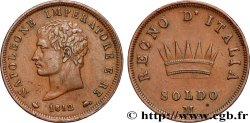 ITALIE - ROYAUME D ITALIE - NAPOLÉON Ier 1 Soldo 1812 Milan