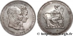 AUTRICHE 2 Florins, 25e anniversaire de mariage 1879 Vienne TTB+
