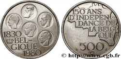 BELGIUM 500 Francs légende française 150e anniversaire de l’indépendance 1980 Bruxelles