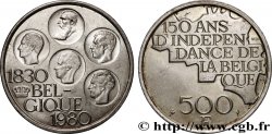 BELGIQUE 500 Francs légende française 150e anniversaire de l’indépendance 1980 Bruxelles