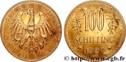 OR, PALLADIUM ET PLATINE INVESTISSEMENT 100 Schilling 1927 Vienne