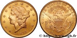 OR, PALLADIUM ET PLATINE INVESTISSEMENT 20 Dollars Liberty 1898 San Francisco