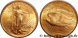 OR, PALLADIUM ET PLATINE INVESTISSEMENT 20 Dollars Saint-Gaudens” 1914 San Francisco